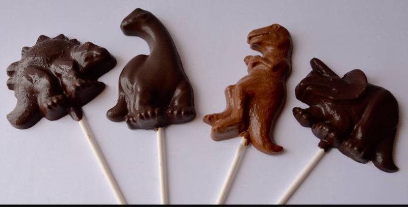 Candy Molds N More Dinosaur Assortment Lollipop Chocolate Candy Mold 291 - Image 2